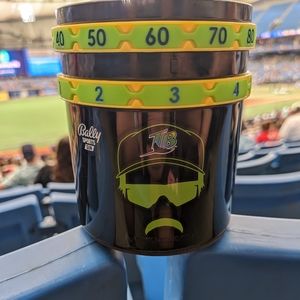 Tampa Bay Rays Wade Boggs Can Cooler SGA Baseball Stadium Giveaway MLB 7/9/2023